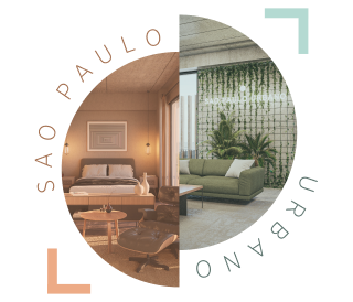 Representación de los 2 concepto de Sao Paulo Urbano: Invertir y vivir